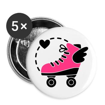 It's like floating. - Buttons large 2.2''/56 mm (5-pack) - white - Front