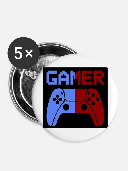 gamer controller - Buttons groß 56 mm (5er Pack) - Weiß