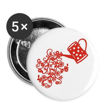Die Rückkehr des Roten Frühlings - Buttons groß 56 mm (5er Pack) - Weiß - Vorne