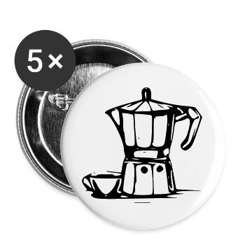 Bialetti - Buttons large 2.2''/56 mm (5-pack) - white - Front