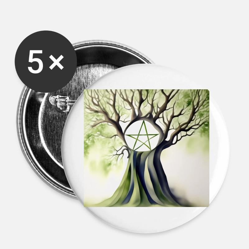 sketch to image 20241129 193209 - Buttons large 2.2''/56 mm (5-pack) - white