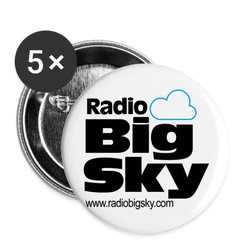 Radio Big Sky - Buttons large 2.2''/56 mm (5-pack)