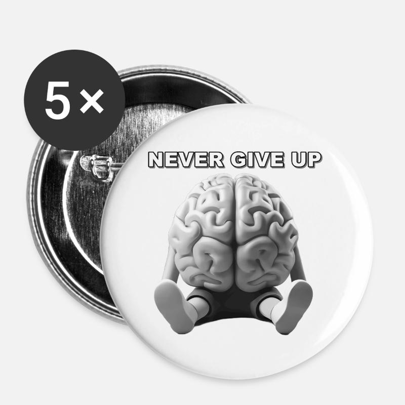 Bless you - Buttons large 2.2''/56 mm (5-pack) - white