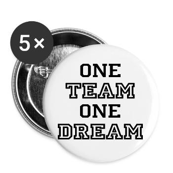 team - Buttons large 2.2''/56 mm (5-pack) - white - Front