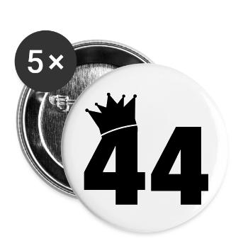 44_krone_f1 - Lot de 5 grands badges (56 mm) - blanc - Devant