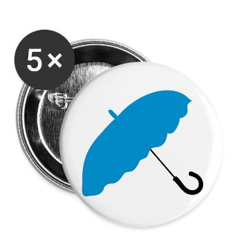 parasol_umbrella - Buttons large 2.2''/56 mm (5-pack) - white - Front