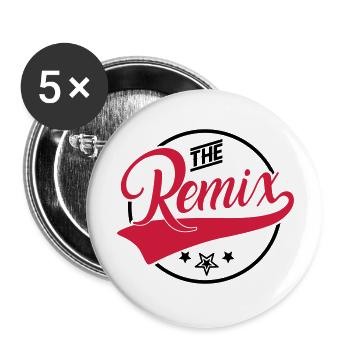 The Remix - Der Remix - The Original - Familie - Buttons large 2.2''/56 mm (5-pack) - white - Front