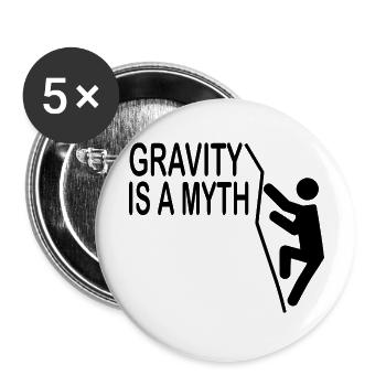 Bouldering Climbing Climbing - Buttons large 2.2''/56 mm (5-pack) - white - Front
