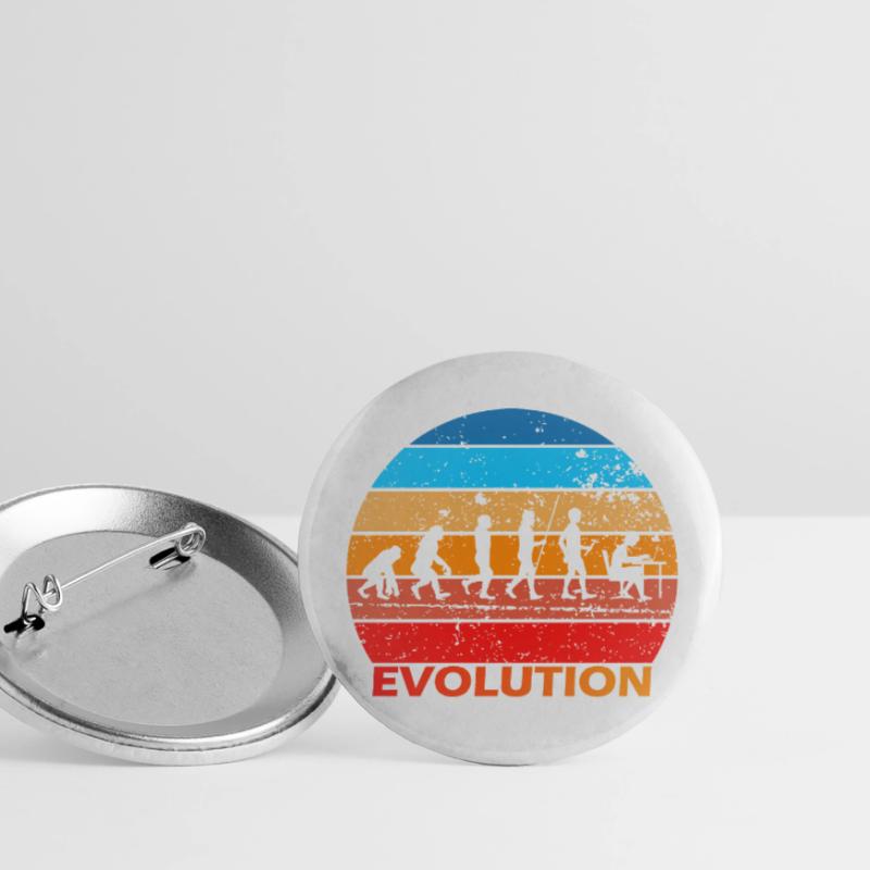 Evolution de l’informatique informatique Informatique Computer Science Computer Nerds Lot de 5 grands badges (56 mm)