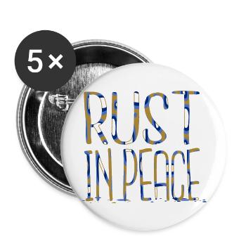 joke aerospace engineering robotics engineer - Buttons groß 56 mm (5er Pack) - Weiß - Vorne