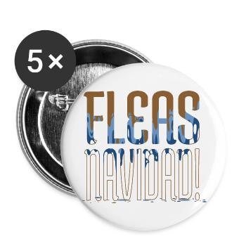 culturiste dork animal de compagnie ordinateur animaux blague - Lot de 5 grands badges (56 mm) - blanc - Devant