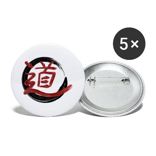 Dao - der Weg - Buttons groß 56 mm (5er Pack)