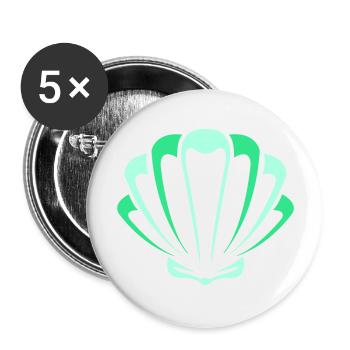 shell - Buttons large 2.2''/56 mm (5-pack) - white - Front