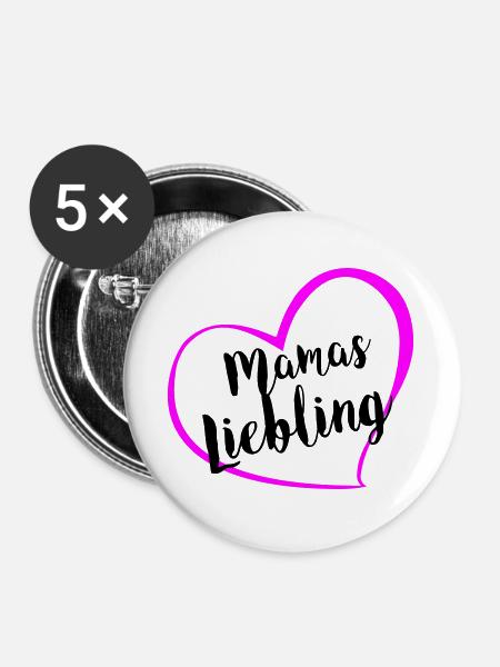 mamas_liebling - Buttons large 2.2''/56 mm (5-pack) - white