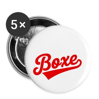 Je Peux Pas J’ai Boxe Humour Sport Combat - Lot de 5 grands badges (56 mm) - blanc - Devant