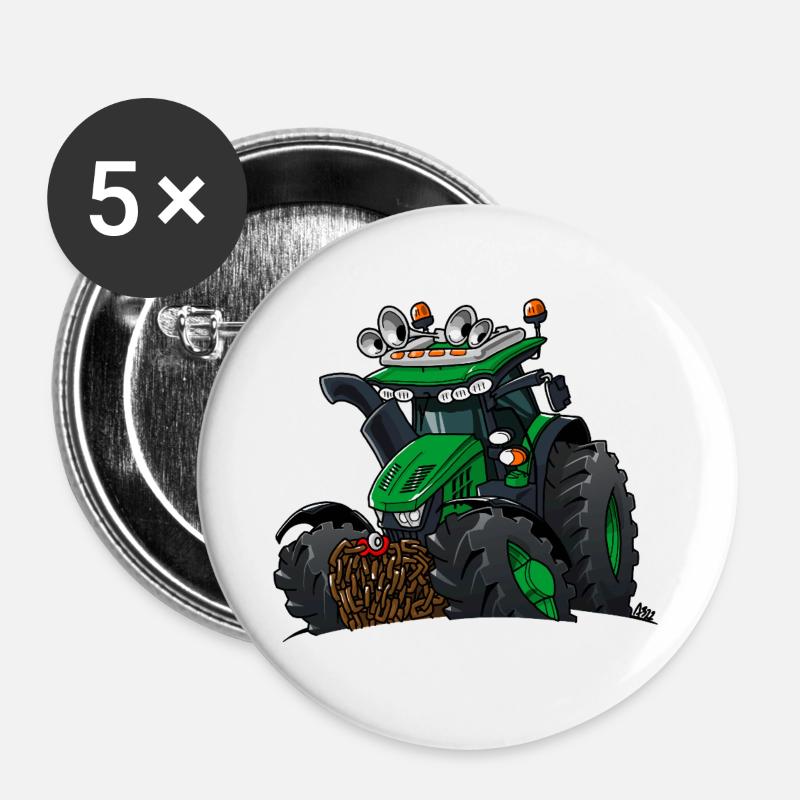 1095_GroeneTrekker - Buttons large 2.2''/56 mm (5-pack) - white