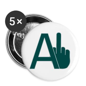 AI - Buttons groß 56 mm (5er Pack) - Weiß - Vorne