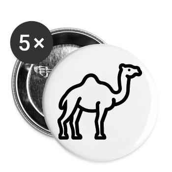 camel - Buttons large 2.2''/56 mm (5-pack) - white - Front
