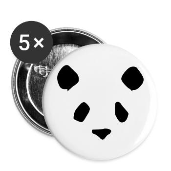 PANDA - Buttons large 2.2''/56 mm (5-pack) - white - Front