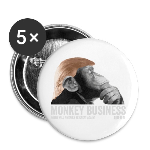 Monkeybusiness - Stora knappar 56 mm (5-pack)