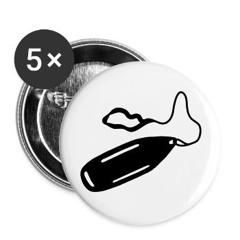 rescue_can_c1 - Buttons large 2.2''/56 mm (5-pack) - white - Front