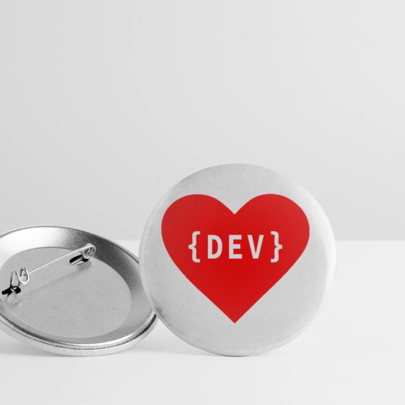 Software Developer, Dear Code DEV Developer Day Buttons large 2.2''/56 mm (5-pack)