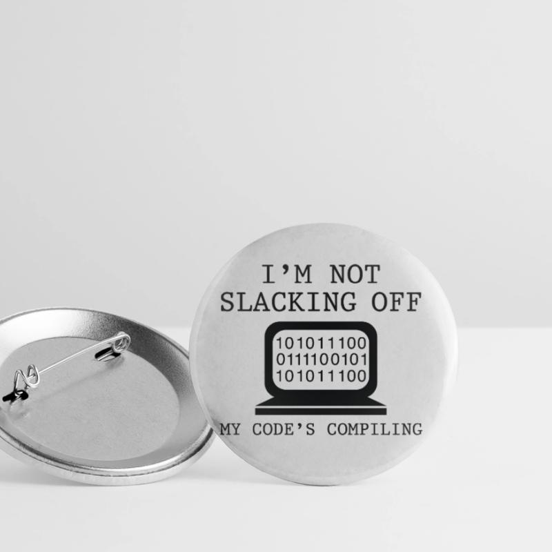 Je ne relâche pas la compilation de mon code Lot de 5 grands badges (56 mm)