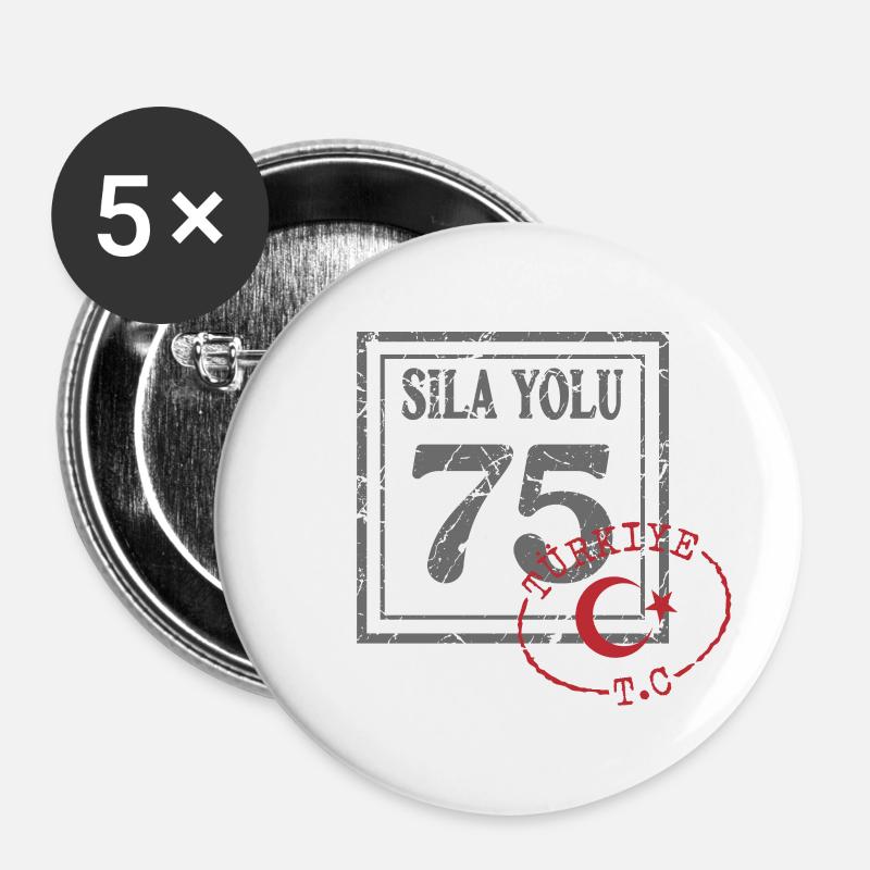 Ardahan - Buttons large 2.2''/56 mm (5-pack) - white