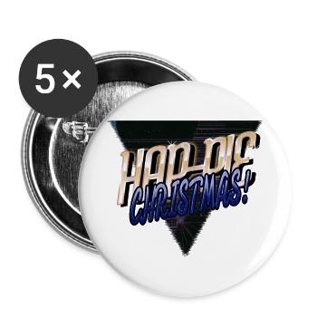 Dictons cool drôles Dictons drôles Gym drôle Plage - Lot de 5 grands badges (56 mm) - blanc - Devant