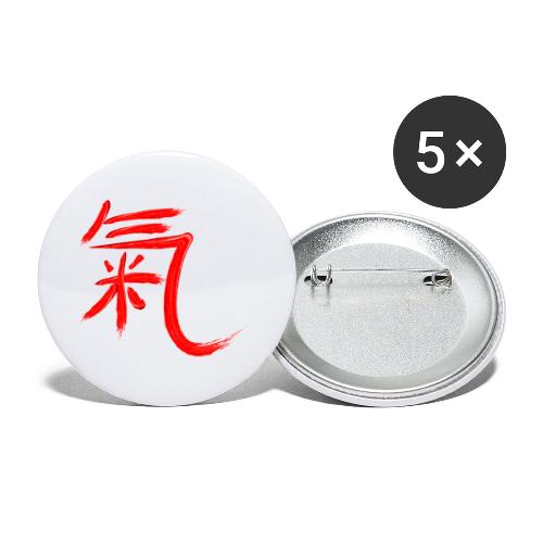 Qi - Die Energie - Buttons groß 56 mm (5er Pack)