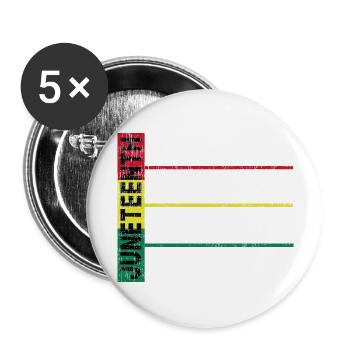 JuneTeenth Breaking Every Chain Since 1865 - Buttons groß 56 mm (5er Pack) - Weiß - Vorne