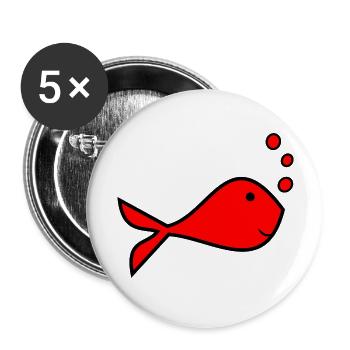 MUTTERTAG. SCHÖNEN MUTTERTAG. MAMA. ICH LIEBE DICH - Buttons groß 56 mm (5er Pack) - Weiß - Vorne