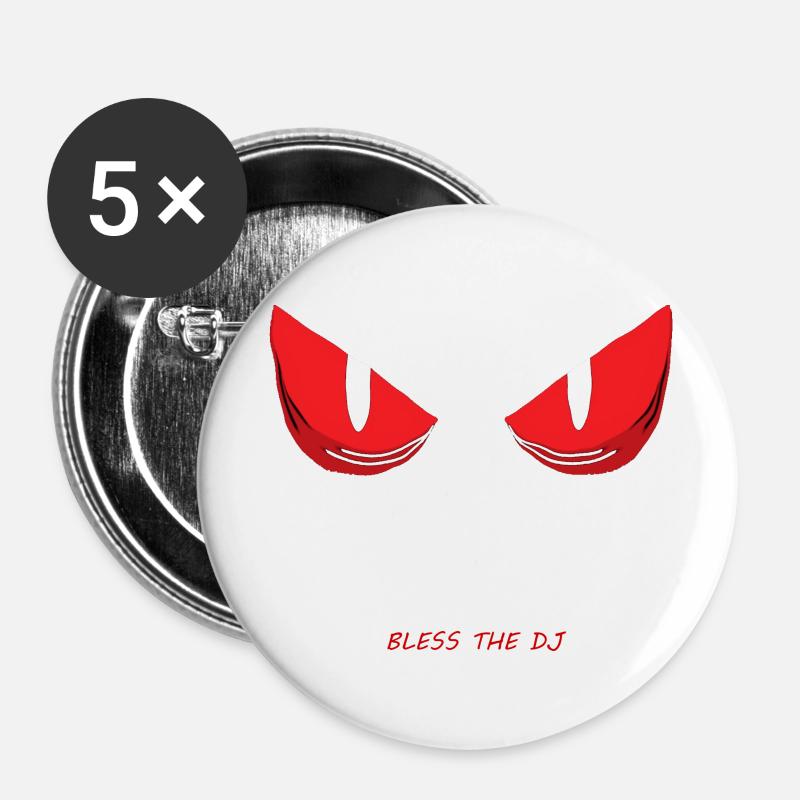EYES - Buttons large 2.2''/56 mm (5-pack) - white