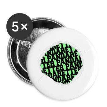tierschützer spaß animalliberationfront zitat - Buttons groß 56 mm (5er Pack) - Weiß - Vorne