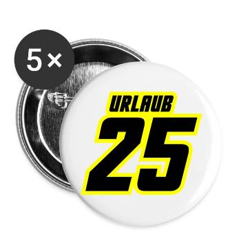 Holiday 2025 Jersey - Buttons large 2.2''/56 mm (5-pack) - white - Front