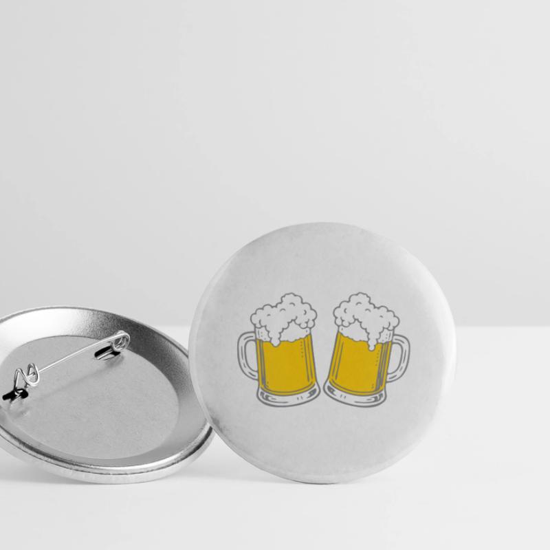 Bees here, Bees here - oder ich fall um! Buttons large 2.2''/56 mm (5-pack)