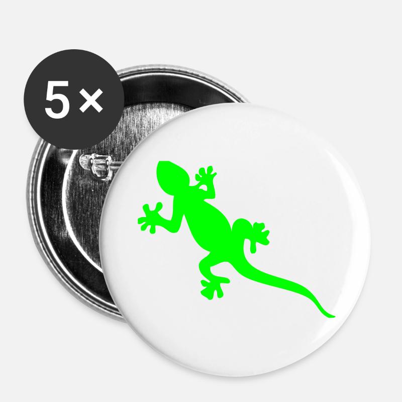 geko - Buttons large 2.2''/56 mm (5-pack) - white
