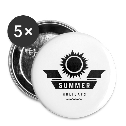 Summer holidays - Rintamerkit isot 56 mm (5kpl pakkauksessa)