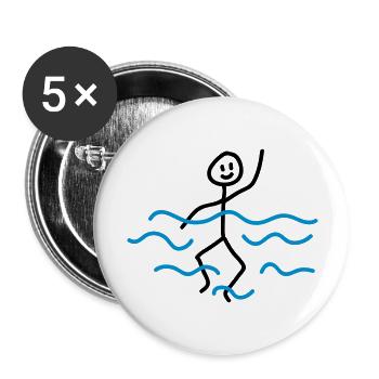 Float - Buttons large 2.2''/56 mm (5-pack) - white - Front