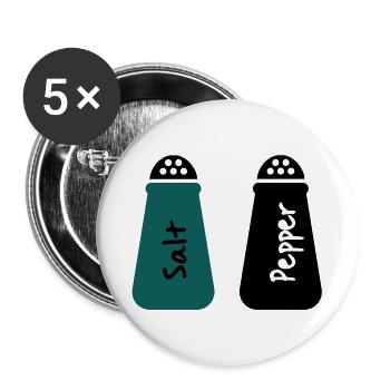 spicery - Buttons large 2.2''/56 mm (5-pack) - white - Front