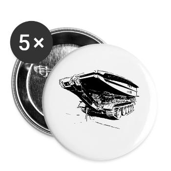 Bridge Laying Device BLG 60 - Buttons large 2.2''/56 mm (5-pack) - white - Front