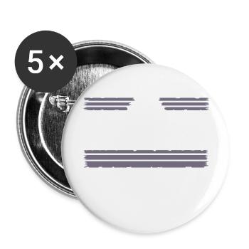 carpenter saw carpenter quotes tshirts - Buttons large 2.2''/56 mm (5-pack) - white - Front