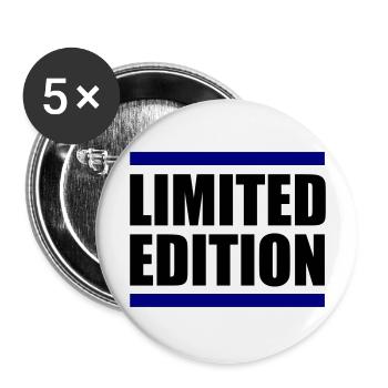Limited Edition - Buttons large 2.2''/56 mm (5-pack) - white - Front