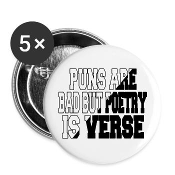 Citation drôle géniale Gardien de livre cadeau ver - Lot de 5 grands badges (56 mm) - blanc - Devant