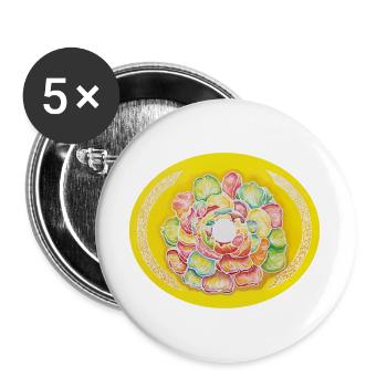 Sternentor der SeelenEssenz Sonja Ariel von Staden - Buttons groß 56 mm (5er Pack) - Weiß - Vorne