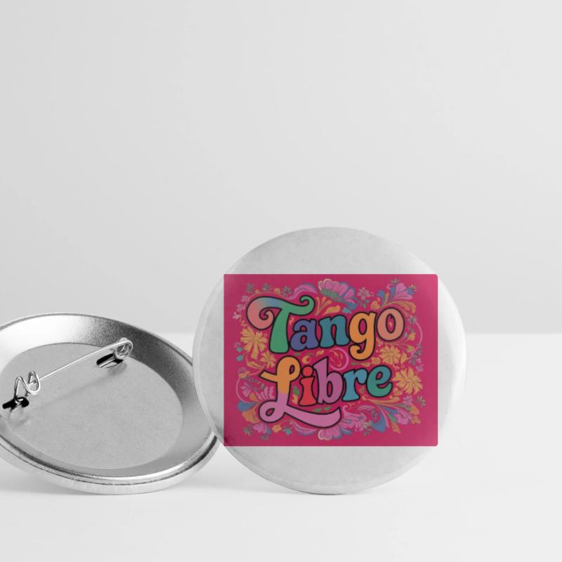 TANGO LIBRE Buttons large 2.2''/56 mm (5-pack)