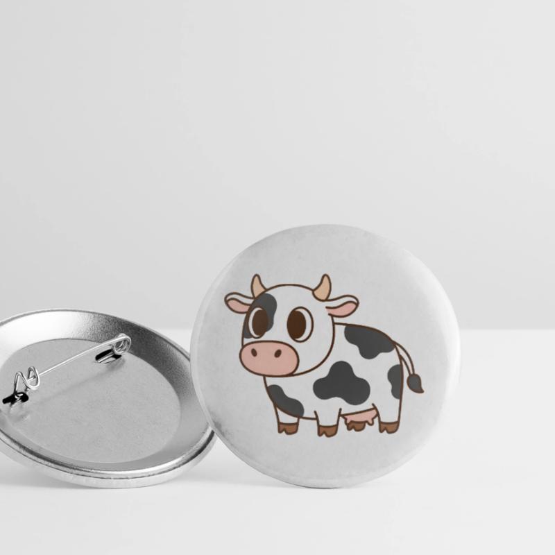 Vache Lot de 5 grands badges (56 mm)