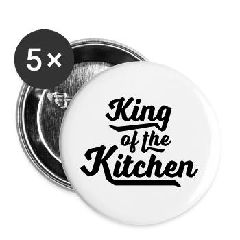 cooking - Buttons large 2.2''/56 mm (5-pack) - white - Front