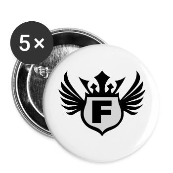 schild_f_f2 - Buttons large 2.2''/56 mm (5-pack) - white - Front