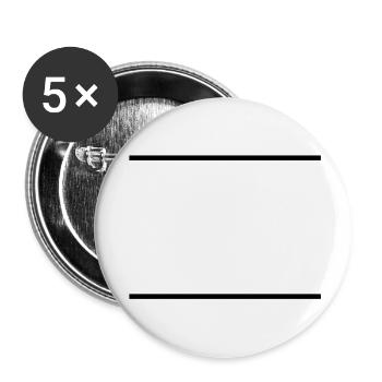 linien__f1 - Lot de 5 grands badges (56 mm) - blanc - Devant